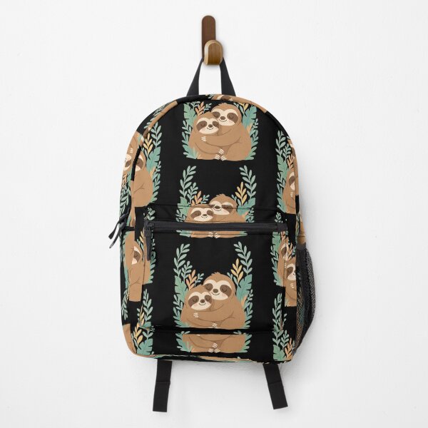 Item preview, Cute sloth cuddles in a jungle design designed and sold by Pineapple-Tree.
