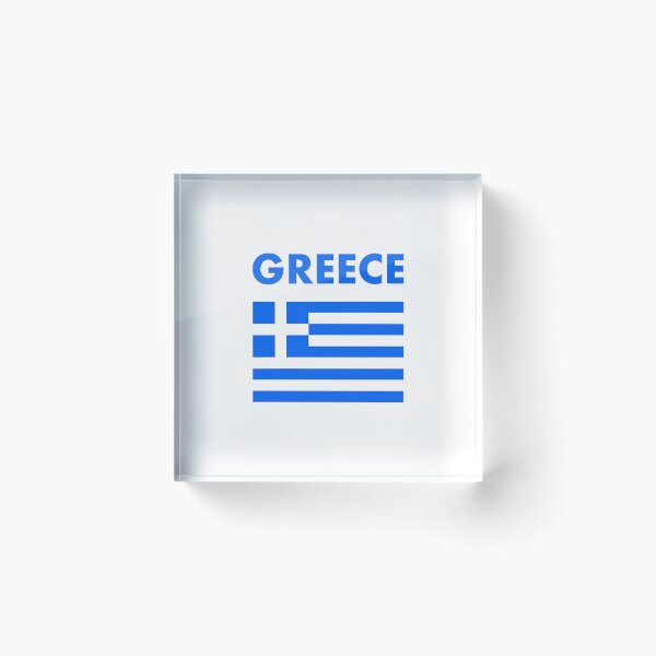 Item preview, Greece Flag  designed and sold by Inspirationmotivation.