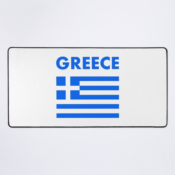 Item preview, Greece Flag  designed and sold by Inspirationmotivation.