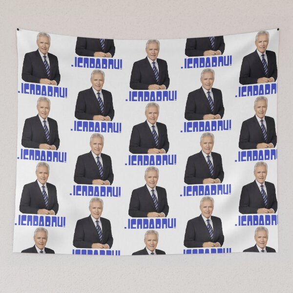 Item preview, Trending Alex Trebek Jeopardy Classic designed and sold by ylva-nLoeb.