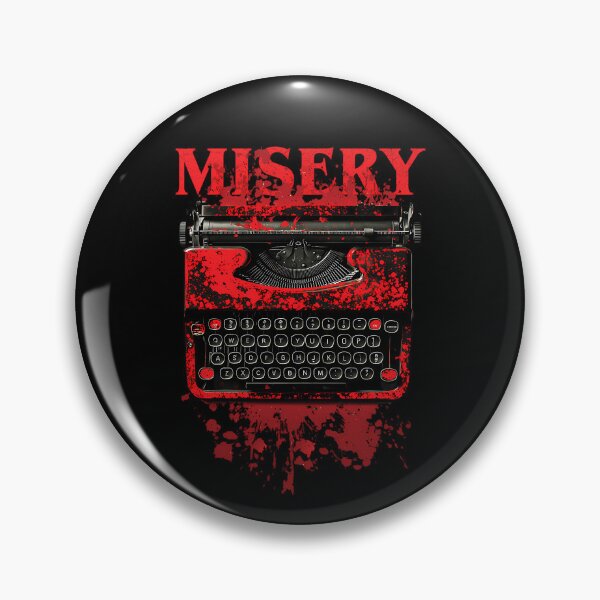 Item preview, Misery Stephen King Typewriter Red Splatter Horror Novel designed and sold by Generous1961.