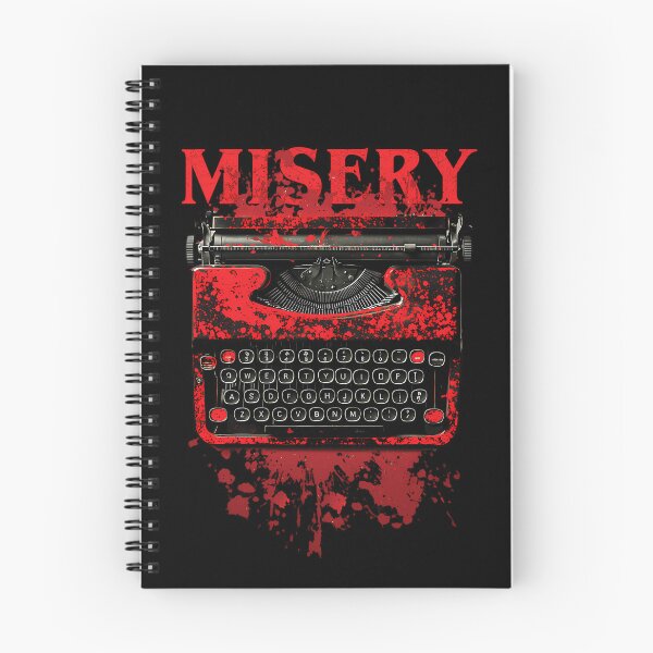 Item preview, Misery Stephen King Typewriter Red Splatter Horror Novel designed and sold by Generous1961.