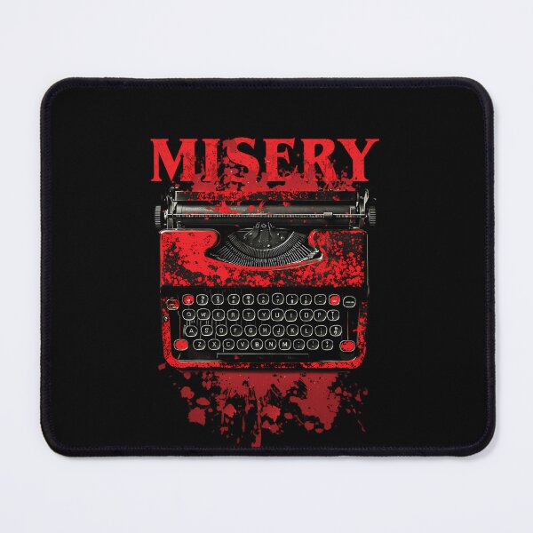 Item preview, Misery Stephen King Typewriter Red Splatter Horror Novel designed and sold by Generous1961.