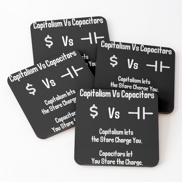 Item preview, The Wonder of Capacitorism designed and sold by Weirdly Specific.