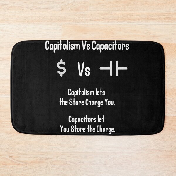 Item preview, The Wonder of Capacitorism designed and sold by Weirdly Specific.