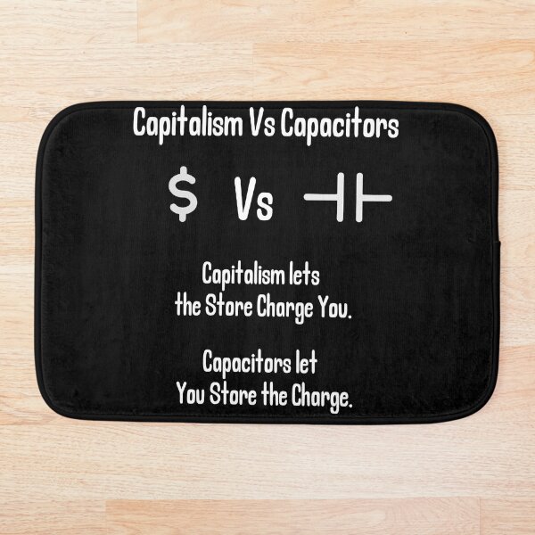 Item preview, The Wonder of Capacitorism designed and sold by Weirdly Specific.