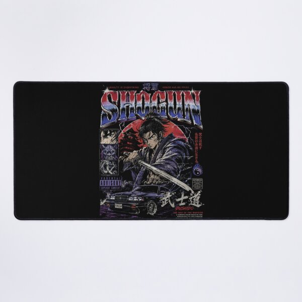 Item preview, Shogun Japanese Samurai Vintage Manga Car T-Shirt designed and sold by Bhinfy.