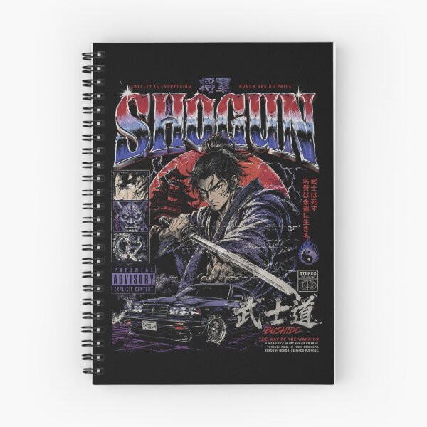 Item preview, Shogun Japanese Samurai Vintage Manga Car T-Shirt designed and sold by Bhinfy.