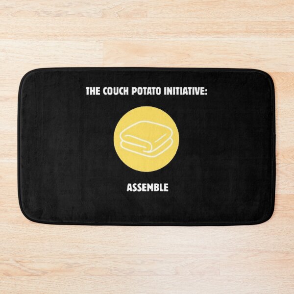 Item preview, Couch Potato Initiative Assemble Funny Superhero Parody designed and sold by Mircea786.
