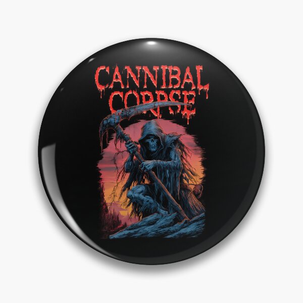 Item preview, Cannibal Corpse A Skeletal Domain Grim Reaper Sunset Metal designed and sold by Generous1961.