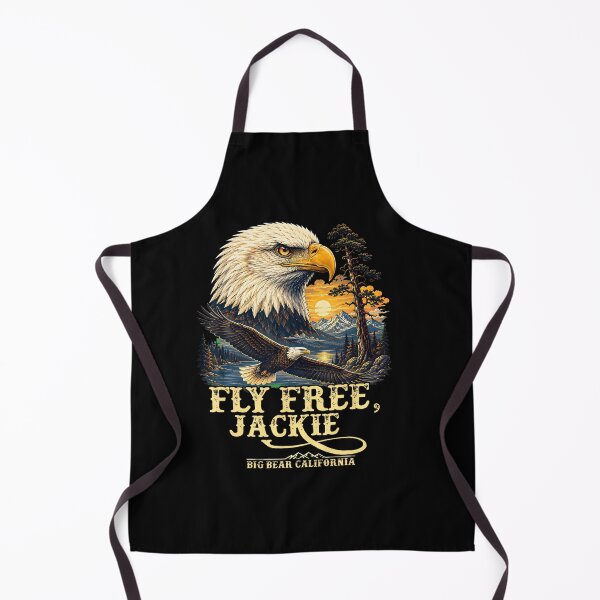 Item preview, Fly Free Jackie Big Bear Bald Eagle Memorial Tribute designed and sold by Amerakstore.