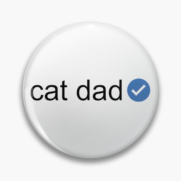 Item preview, Cat Dad Verified Checkmark designed and sold by Dmo3HarkoArt.