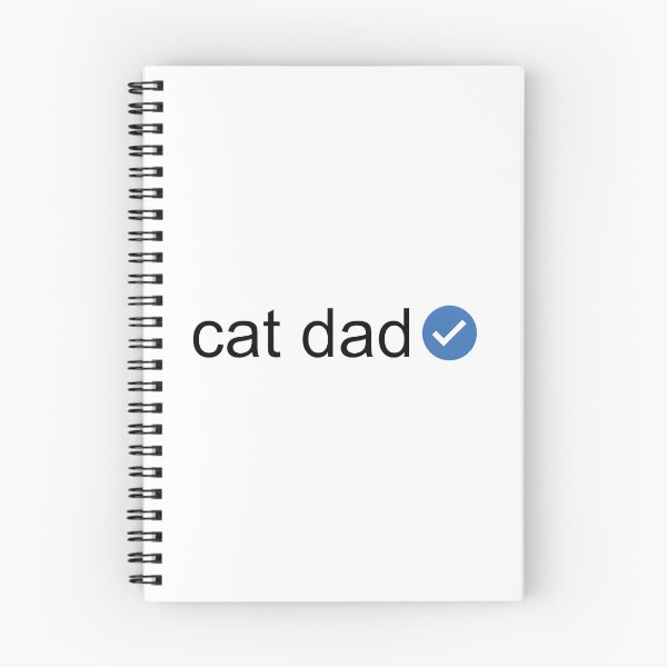 Item preview, Cat Dad Verified Checkmark designed and sold by Dmo3HarkoArt.