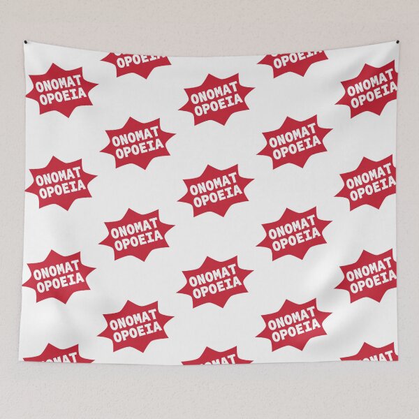 Item preview, Onomatopoeia (Red) designed and sold by gyp-tHsuvb.