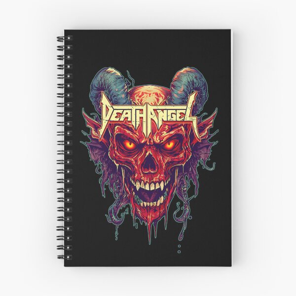 Item preview, Death Angel Divine Defector Red Demon Skull Thrash Metal designed and sold by Generous1961.