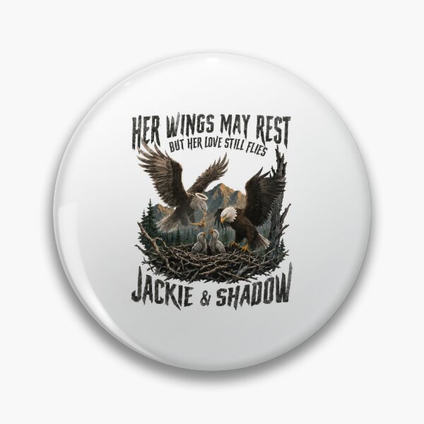 Item preview, Jackie & Shadow Bald Eagle Family designed and sold by perkmingStudio.