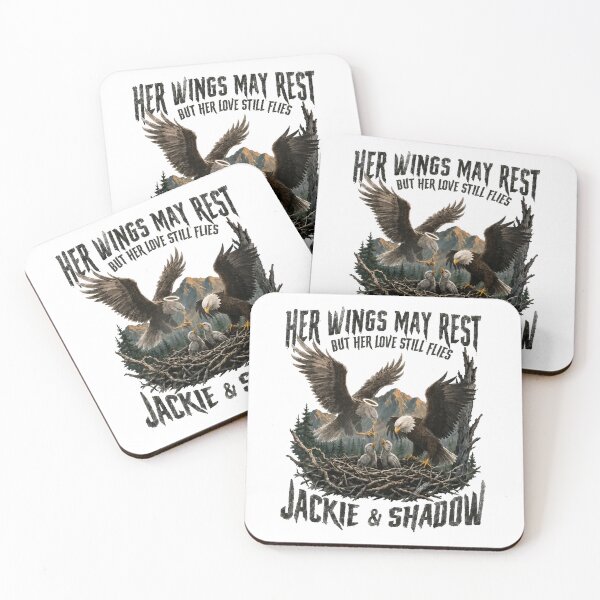 Item preview, Jackie & Shadow Bald Eagle Family designed and sold by perkmingStudio.