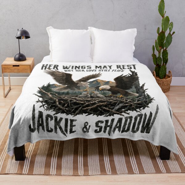 Item preview, Jackie & Shadow Bald Eagle Family designed and sold by perkmingStudio.