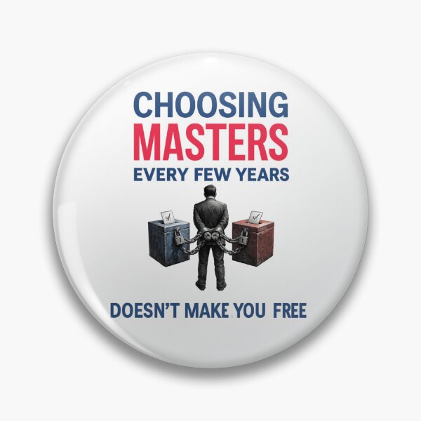 Item preview,  freedom choice of master's doesn't make you free designed and sold by JamesDunican.