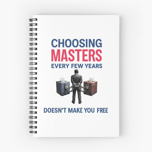 Item preview,  freedom choice of master's doesn't make you free designed and sold by JamesDunican.