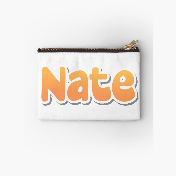 Item preview, Nate text designed and sold by Sticktle.