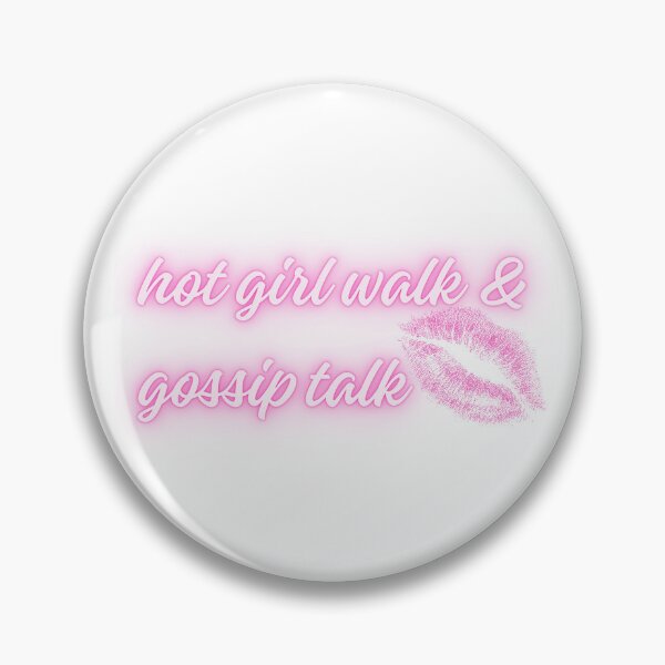 Item preview, Hot Girl Walk and Gossip Talk Aesthetic designed and sold by NotYourClub.