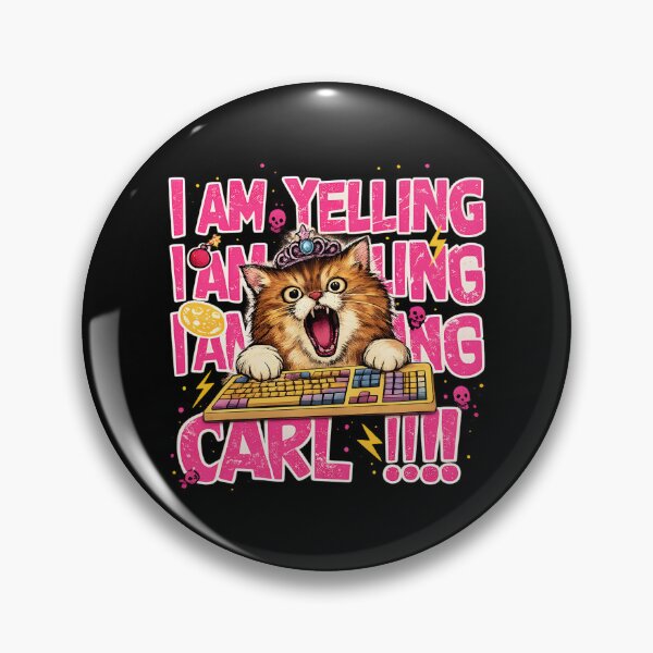 Item preview, Dungeon Crawler I Am Yelling, Carl!!! Screaming Donut designed and sold by cudmorescotten.