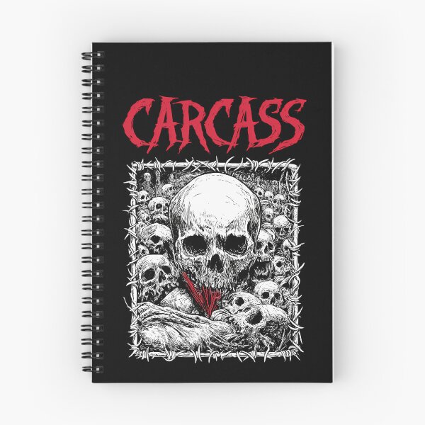 Item preview, Carcass Symphonies Of Sickness Death Grinder Skull Barbed Wire designed and sold by Generous1961.