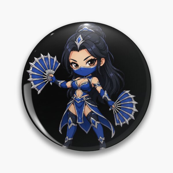 Item preview, Chibi Kitana Mortal Kombat | MK Fanart designed and sold by bapupa.