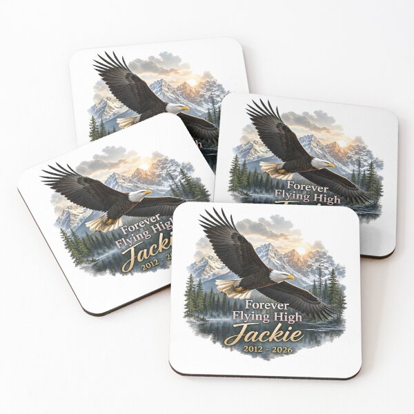 Item preview, Jackie Bald Eagle Memorial - Forever Flying High 2012 2026 designed and sold by regina-society.