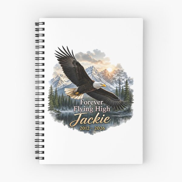 Item preview, Jackie Bald Eagle Memorial - Forever Flying High 2012 2026 designed and sold by regina-society.