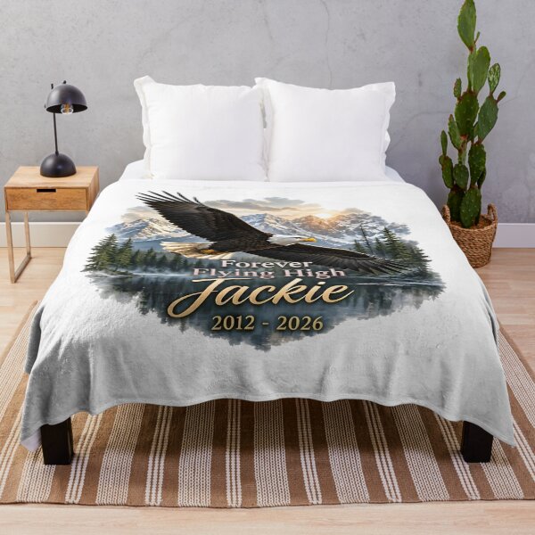 Item preview, Jackie Bald Eagle Memorial - Forever Flying High 2012 2026 designed and sold by regina-society.