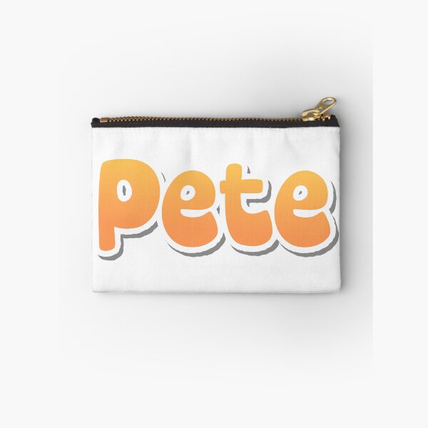 Item preview, Pete text designed and sold by Sticktle.