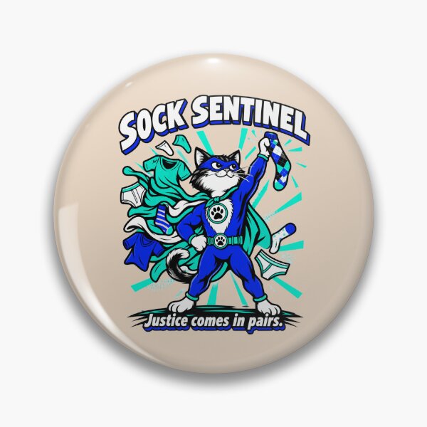Item preview, Sock Sentinel designed and sold by KungPowUnicorn.