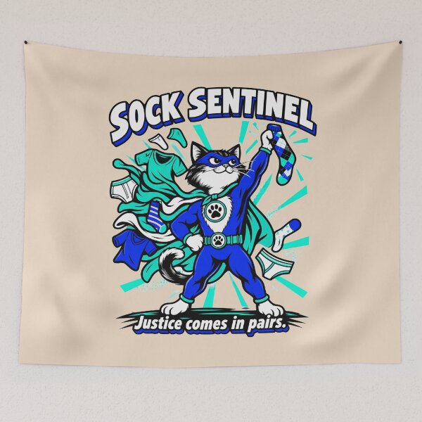 Item preview, Sock Sentinel designed and sold by KungPowUnicorn.