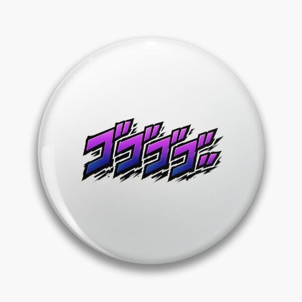 Item preview, Purple Menacing Japanese Onomatopoeia Anime Sticker designed and sold by gyp-tHsuvb.