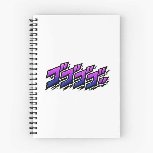 Item preview, Purple Menacing Japanese Onomatopoeia Anime Sticker designed and sold by gyp-tHsuvb.