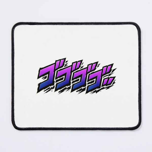 Item preview, Purple Menacing Japanese Onomatopoeia Anime Sticker designed and sold by gyp-tHsuvb.