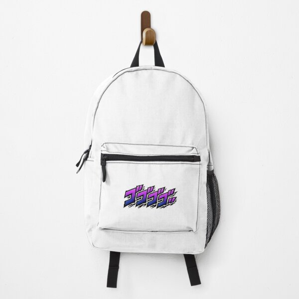 Item preview, Purple Menacing Japanese Onomatopoeia Anime Sticker designed and sold by gyp-tHsuvb.