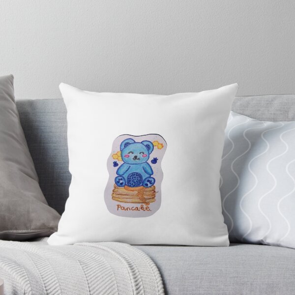 Item preview, Pancake blueberry kawaii food bear cute designed and sold by mochiMooco.