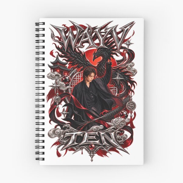 Item preview, WayV Ten Vision Wings Hanfu Laptop Decal designed and sold by Valeree Store.