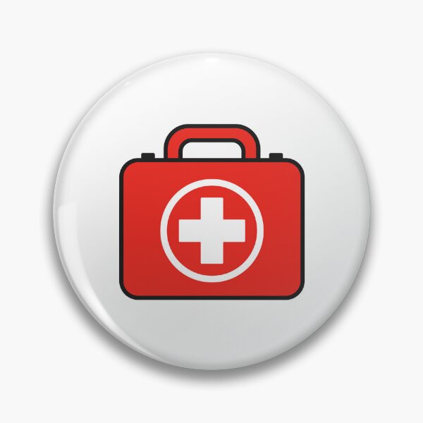 Item preview, Red First Aid Kit Medical Symbol designed and sold by VectorForge Studio.