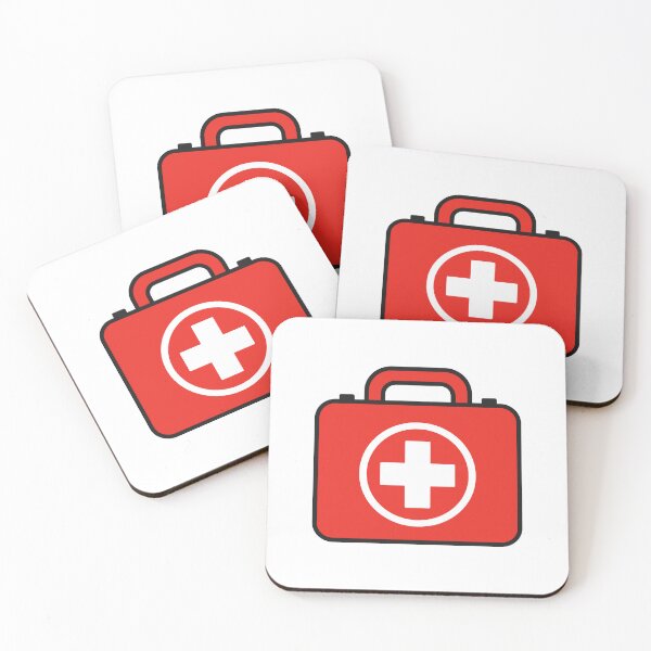 Item preview, Red First Aid Kit Medical Symbol designed and sold by VectorForge Studio.