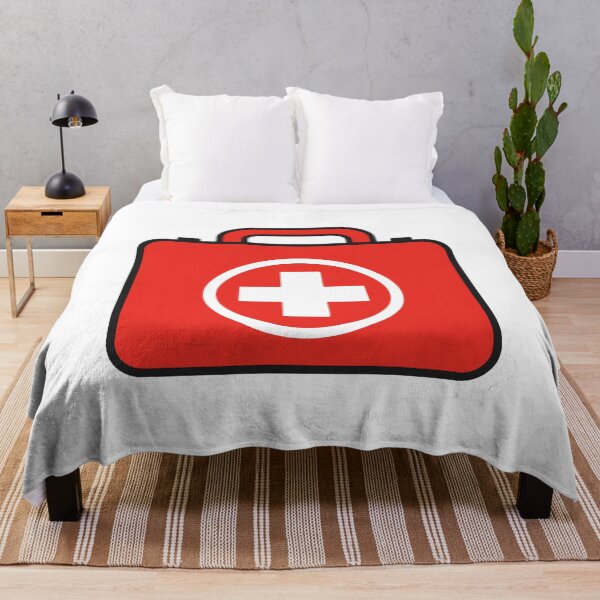 Item preview, Red First Aid Kit Medical Symbol designed and sold by VectorForge Studio.