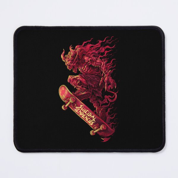 Item preview, Fiery Demon Skateboarder designed and sold by TiaTorp.