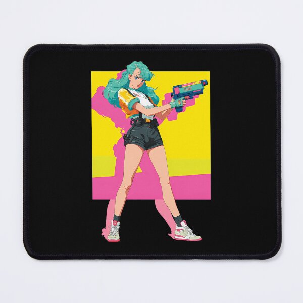 Item preview, Anime Girl Blue Hair Holding designed and sold by TiaTorp.