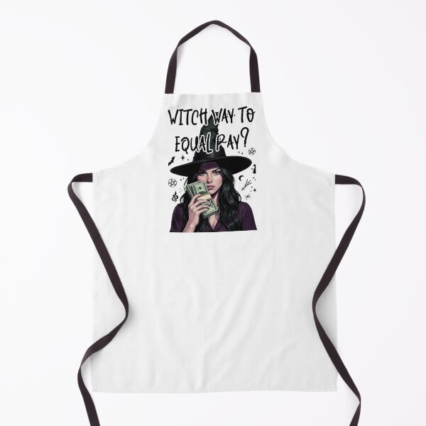 Item preview, Witch Way to Equal Pay? - Bold Feminist Halloween Witch IV designed and sold by Lemon Pepper.