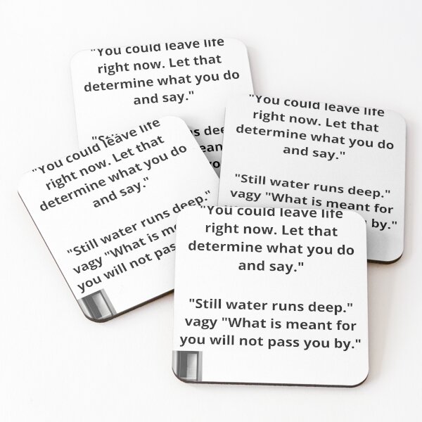 Item preview, You Could Leave Life Right Now Marcus Aurelius Stoic Quote designed and sold by Jani045.