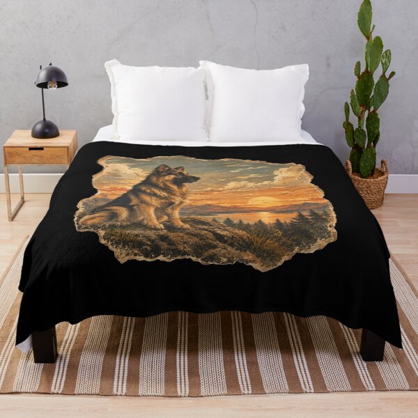 Item preview, Retro German Shepherd designed and sold by Bartas2026.