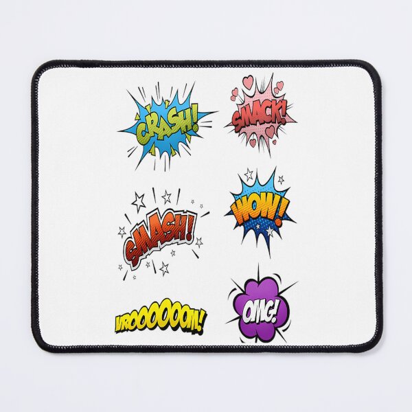 Item preview, Superhero And Super Villain Onomatopoeia Pullover Sweatshirt designed and sold by gyp-tHsuvb.